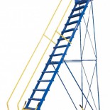 Tall Rolling Ladder, Large Portable Stairs